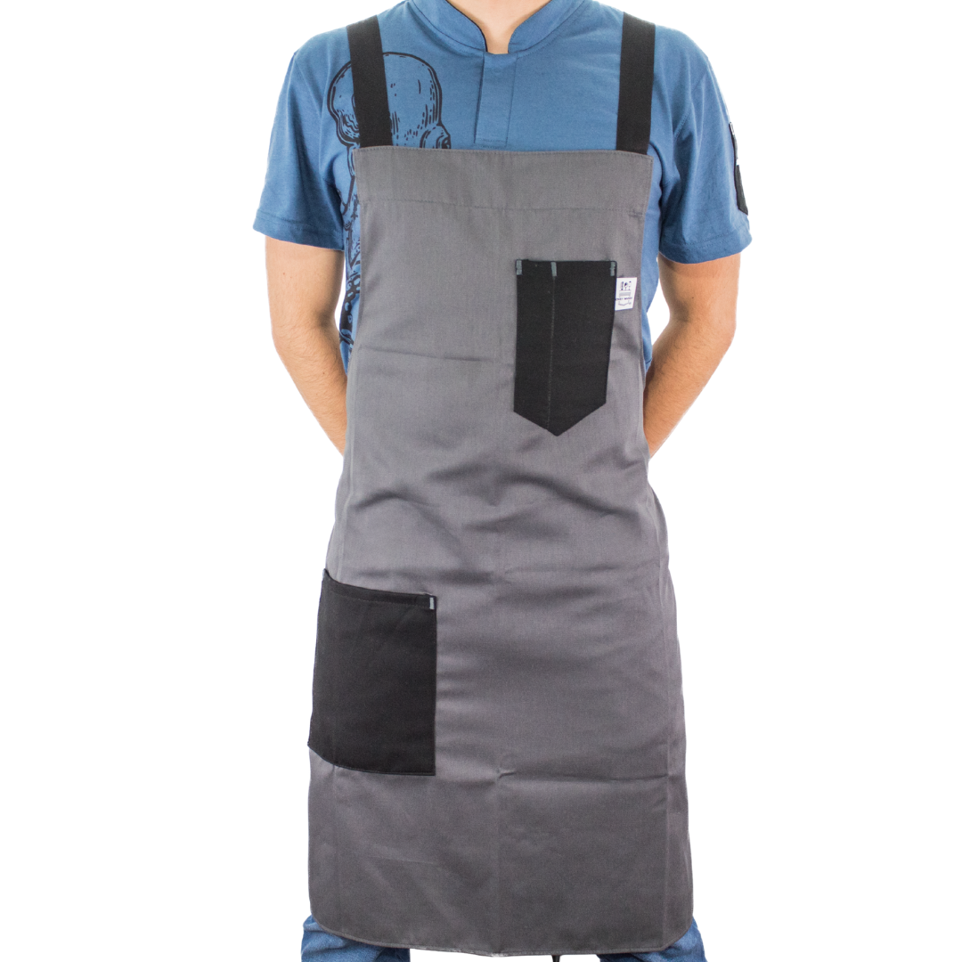 Mandil Chef Mode De Peto Gris