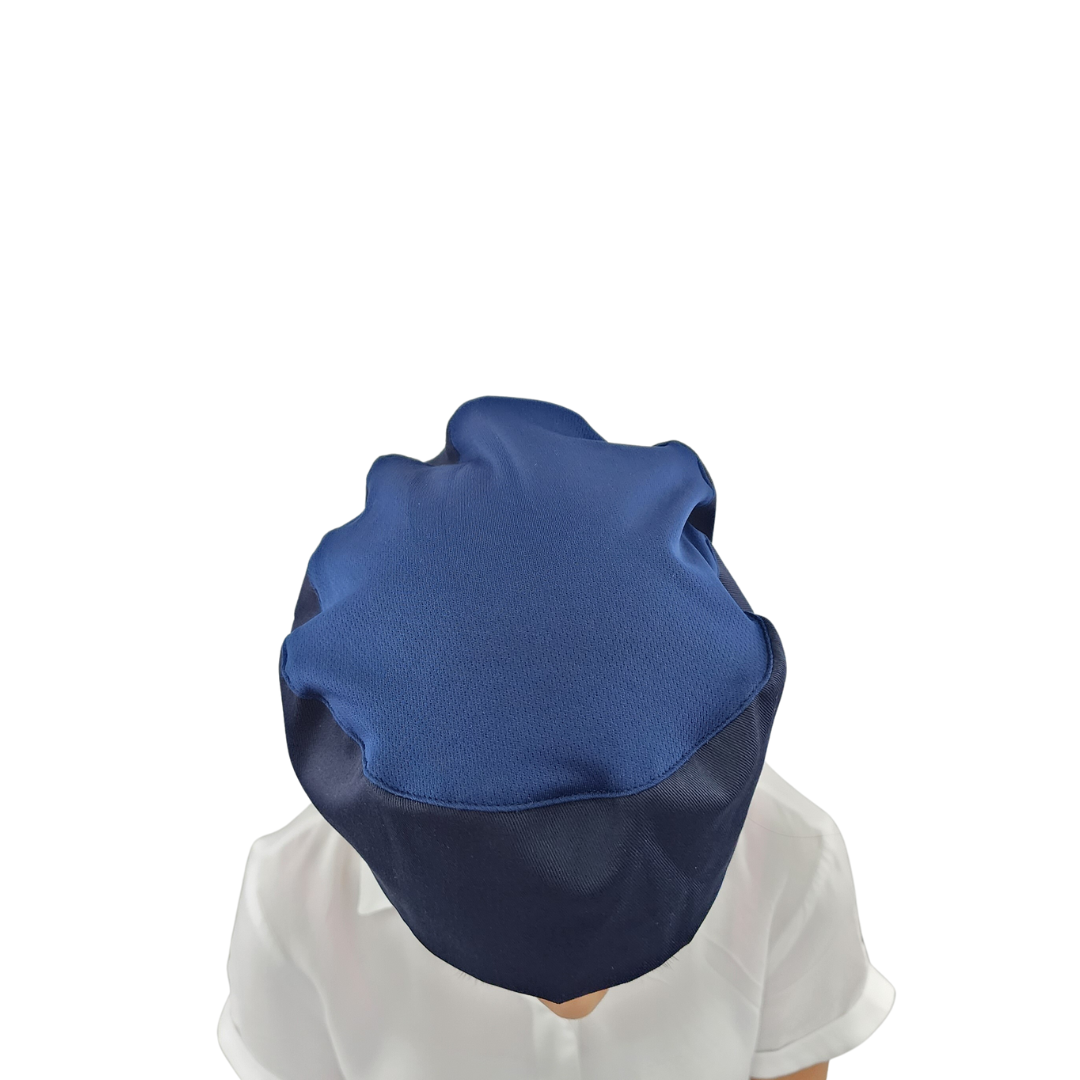 Gorro Para Chef Negro Liso Unisex