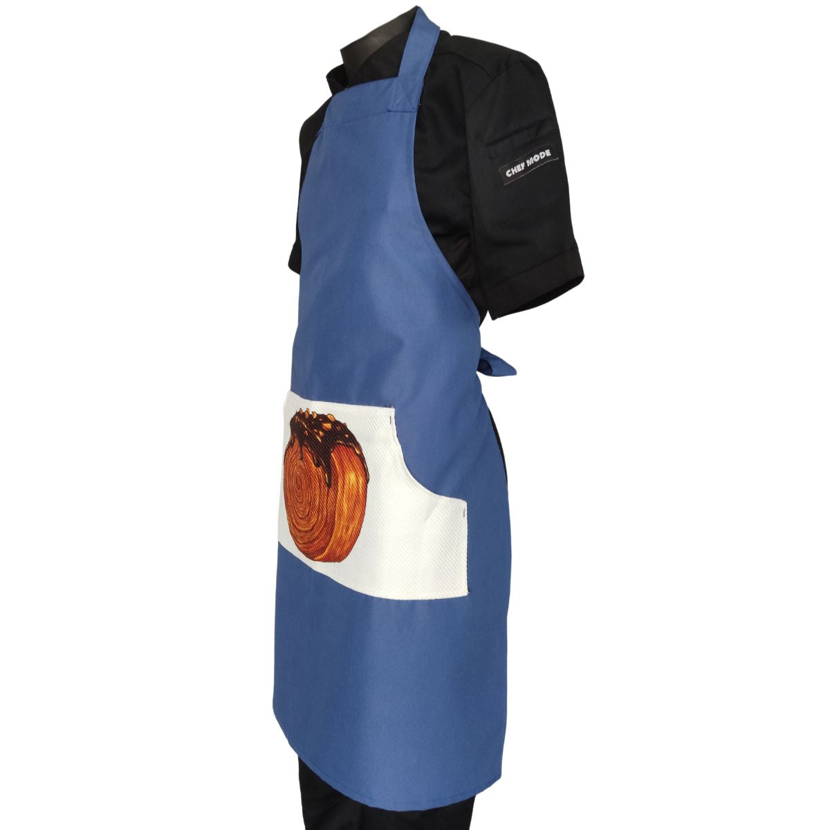 Mandil Roll Croissant Azul