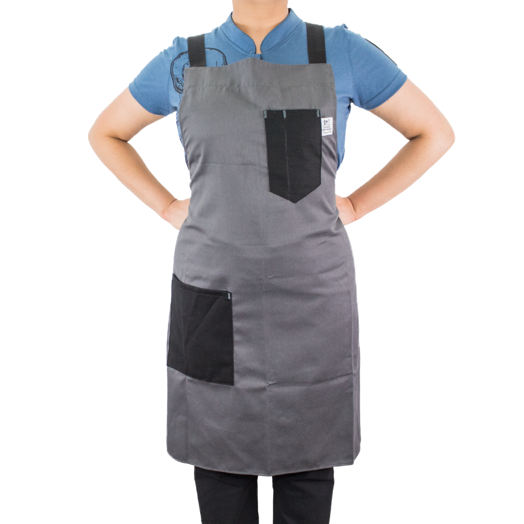 Mandil Chef Mode De Peto Gris