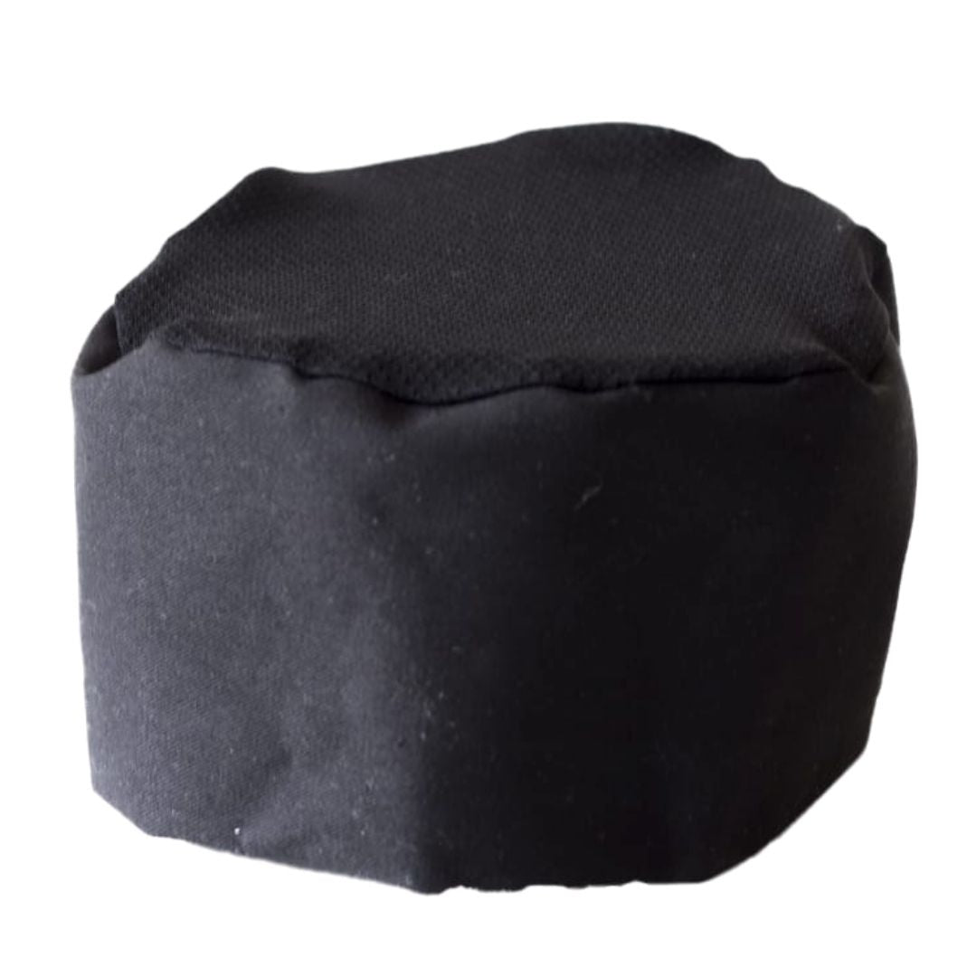 Gorro Para Chef Negro Liso Unisex