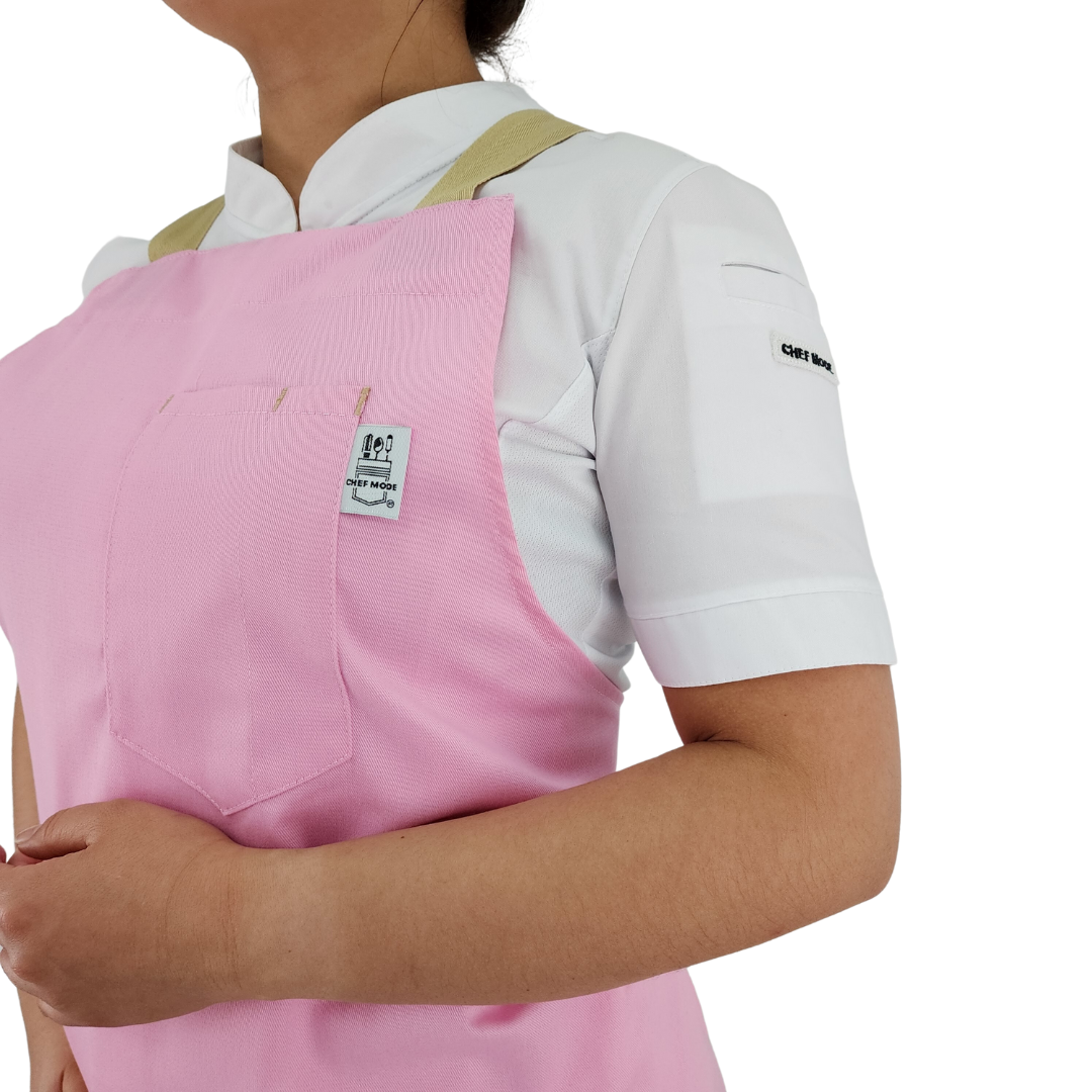 Mandil Chef Mode De Peto Rosa Fiusha