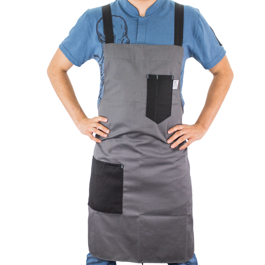 Mandil Chef Mode De Peto Gris