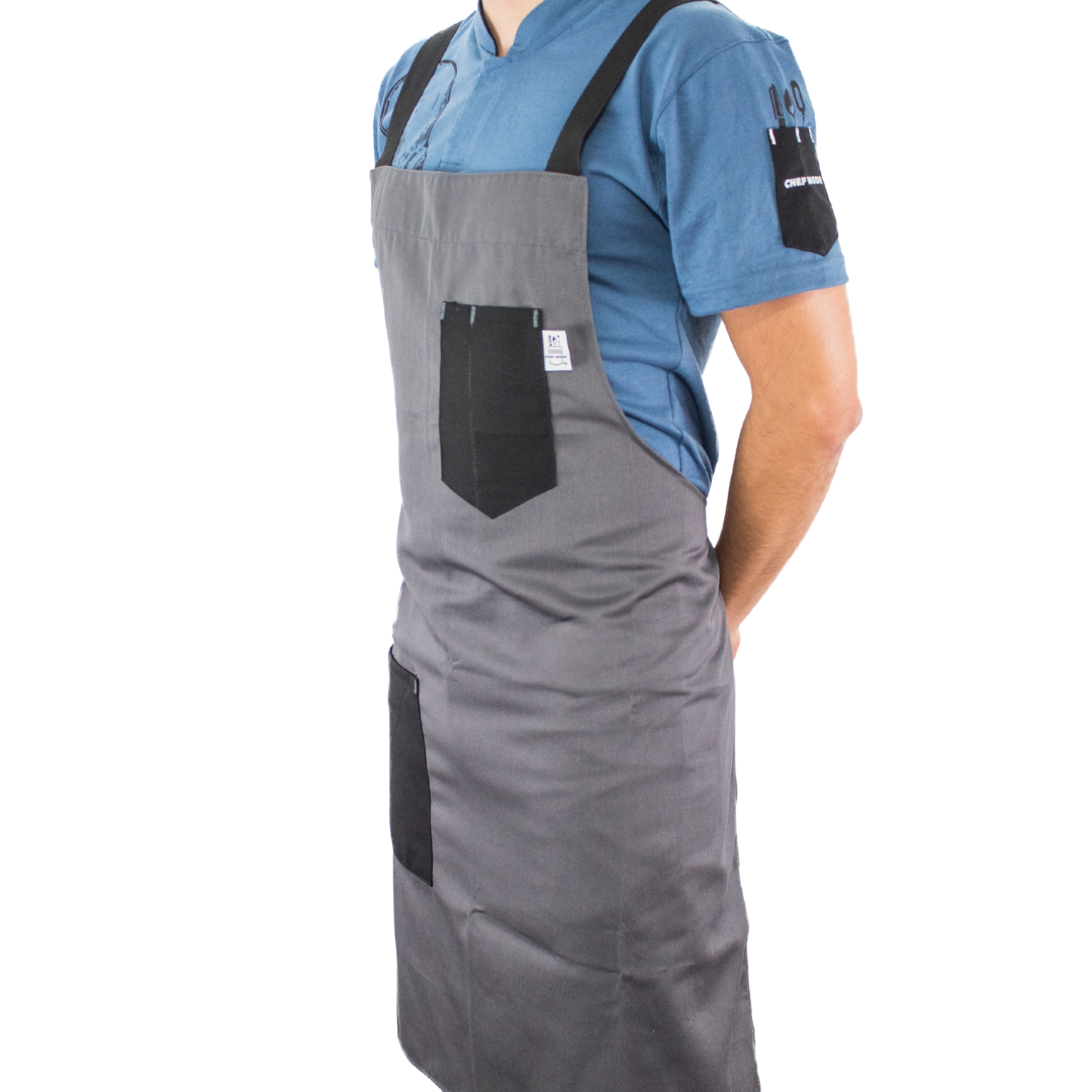 Mandil Chef Mode De Peto Gris