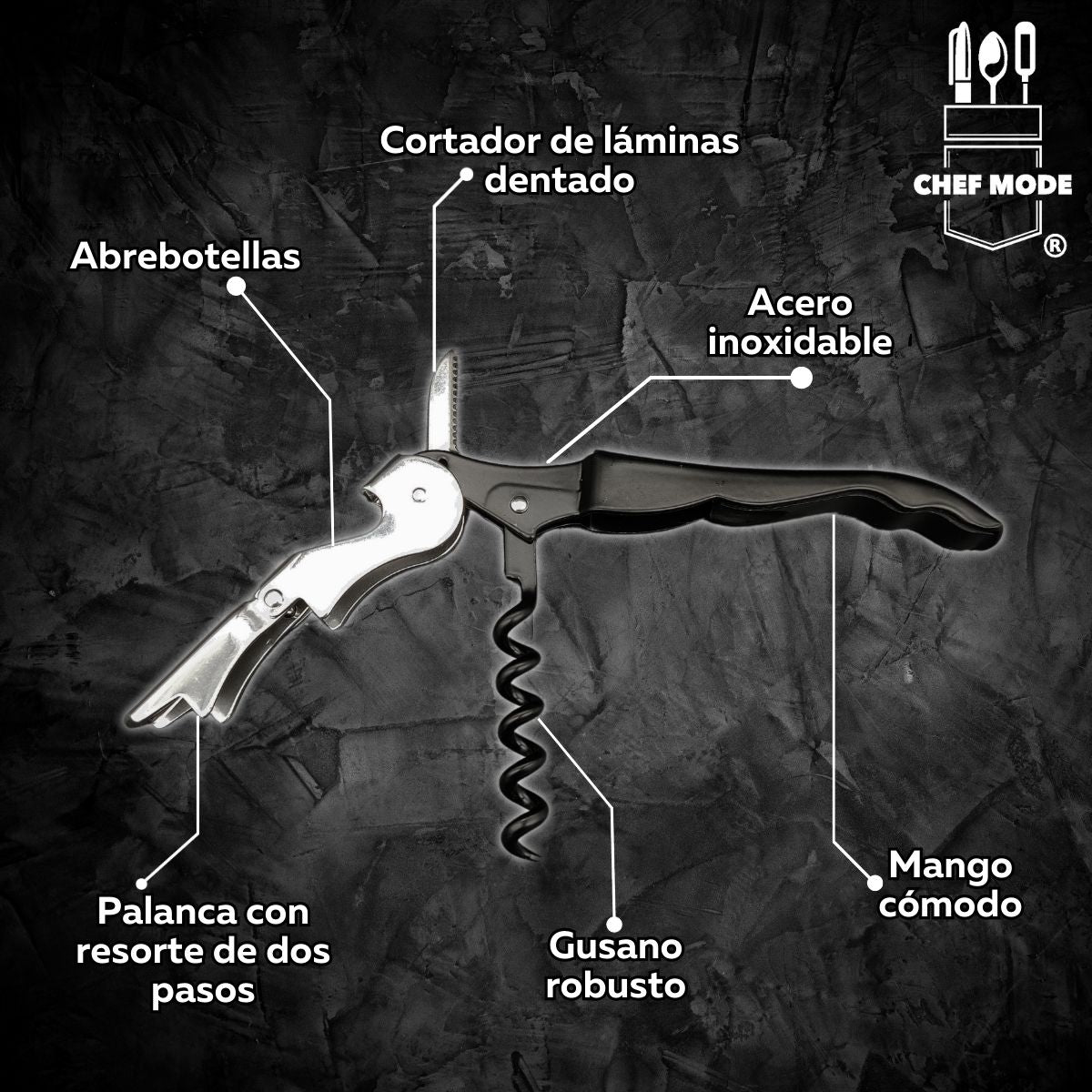 Sacacorchos Multifuncional