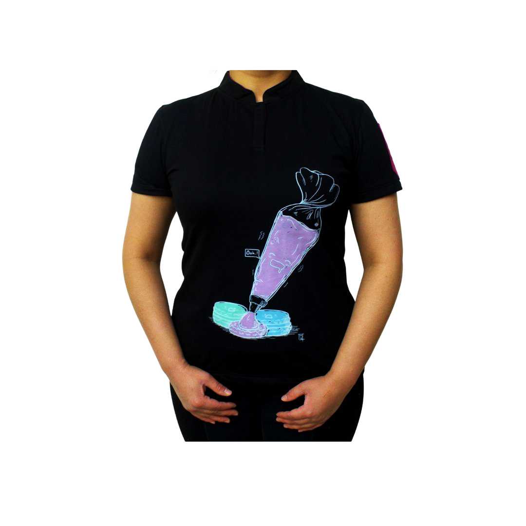 Camisola Chef Mode Dama Manga Pastelera