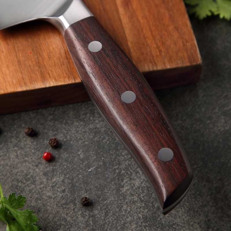 Set de 6 Cuchillos de Cocina Xinzuo Katana Samurai Acero Alemán