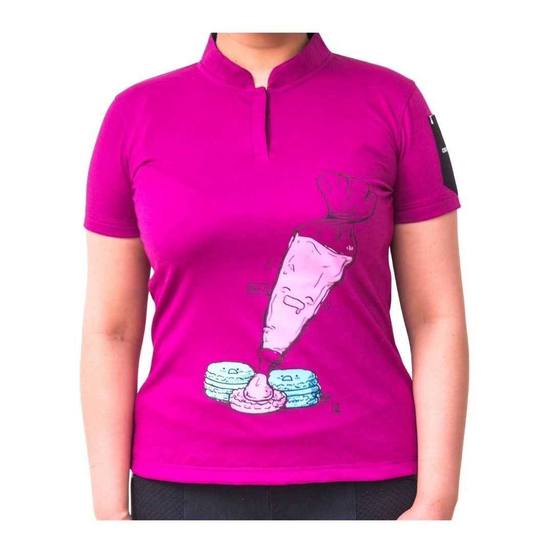 Camisola Chef Mode Dama Manga Pastelera