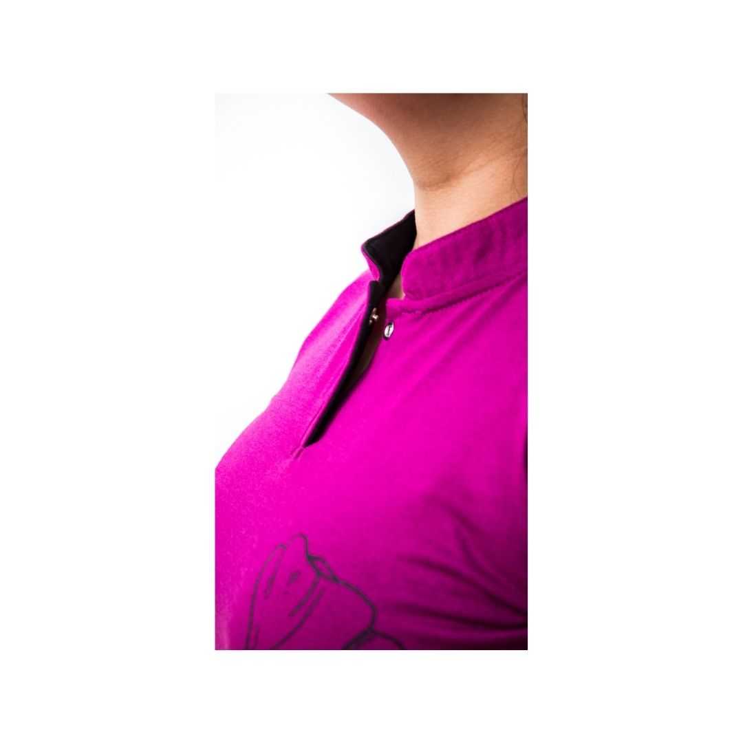 Camisola Chef Mode Dama Manga Pastelera