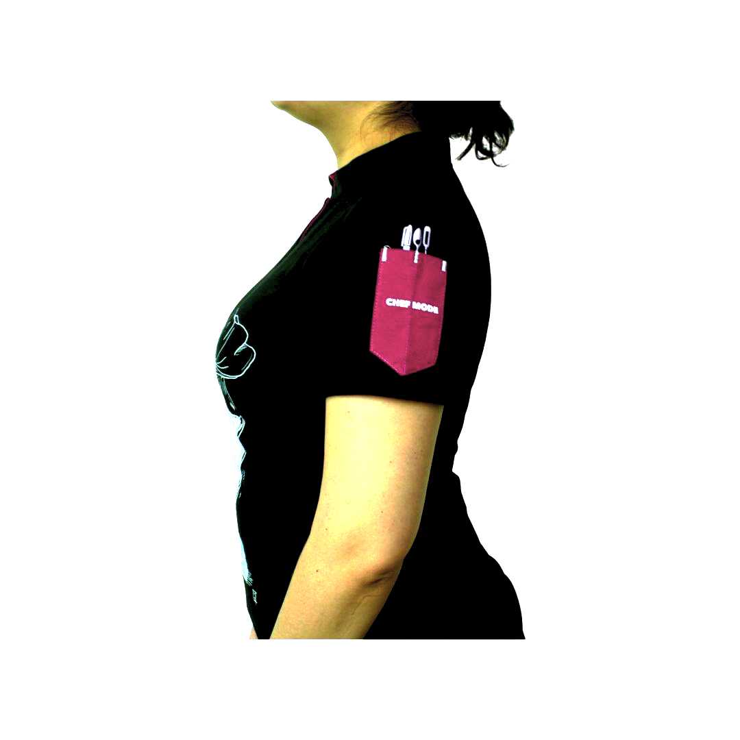 Camisola Chef Mode Dama Manga Pastelera