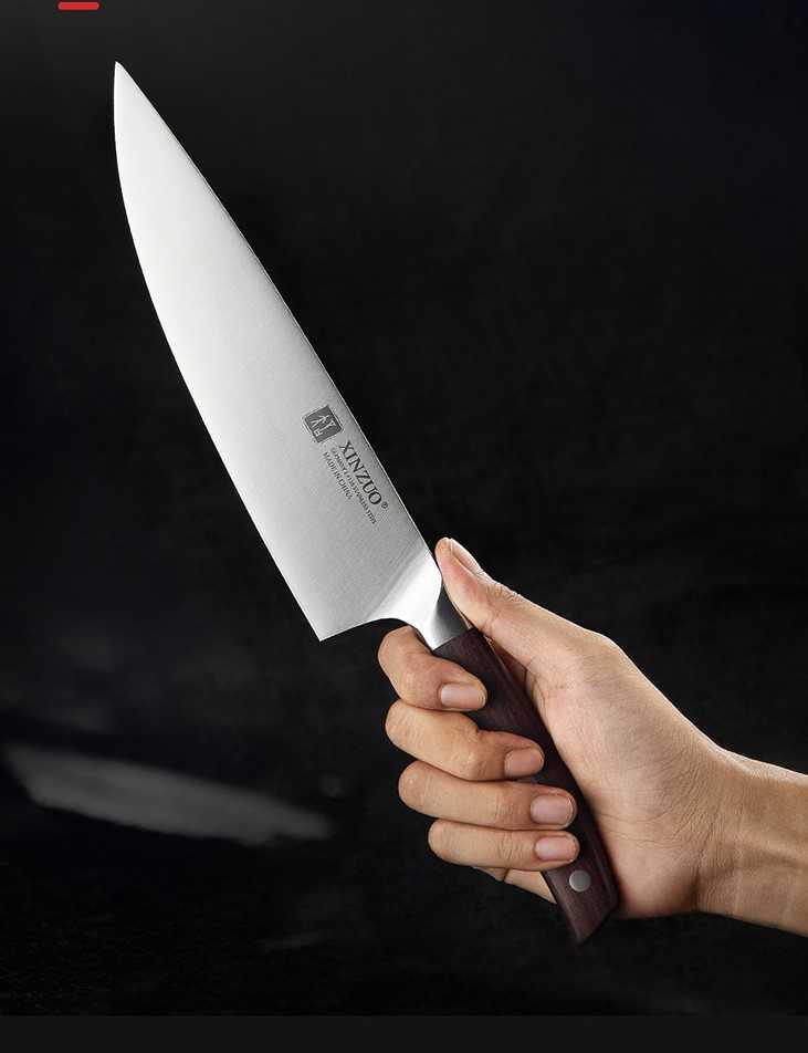 Set de 6 Cuchillos de Cocina Xinzuo Katana Samurai Acero Alemán