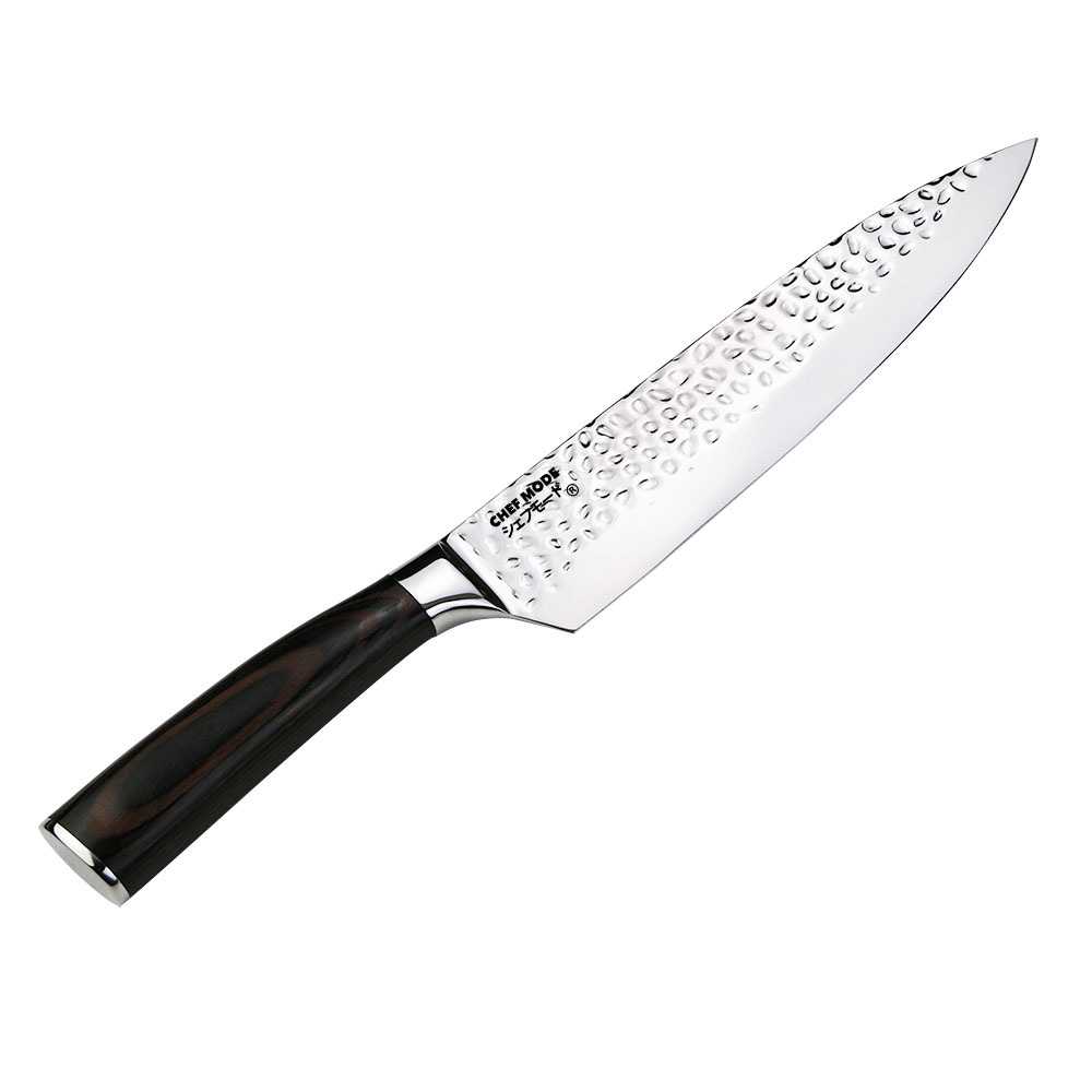 Cuchillo Chef Acero Alto Carbono Hammered