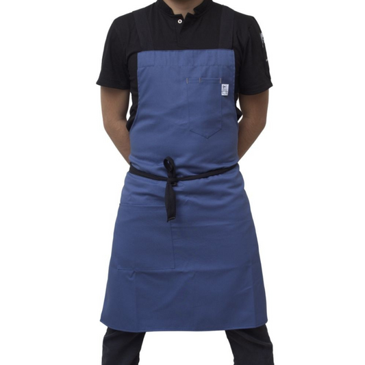 Mandil Chef Mode De Peto Azúl Magenta