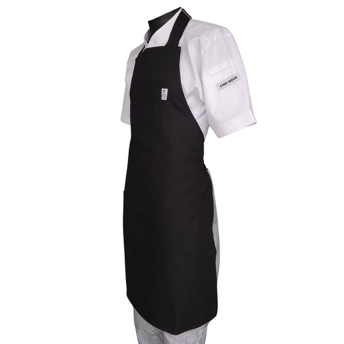 Mandil Chef Mode De Peto Negro Ajustable