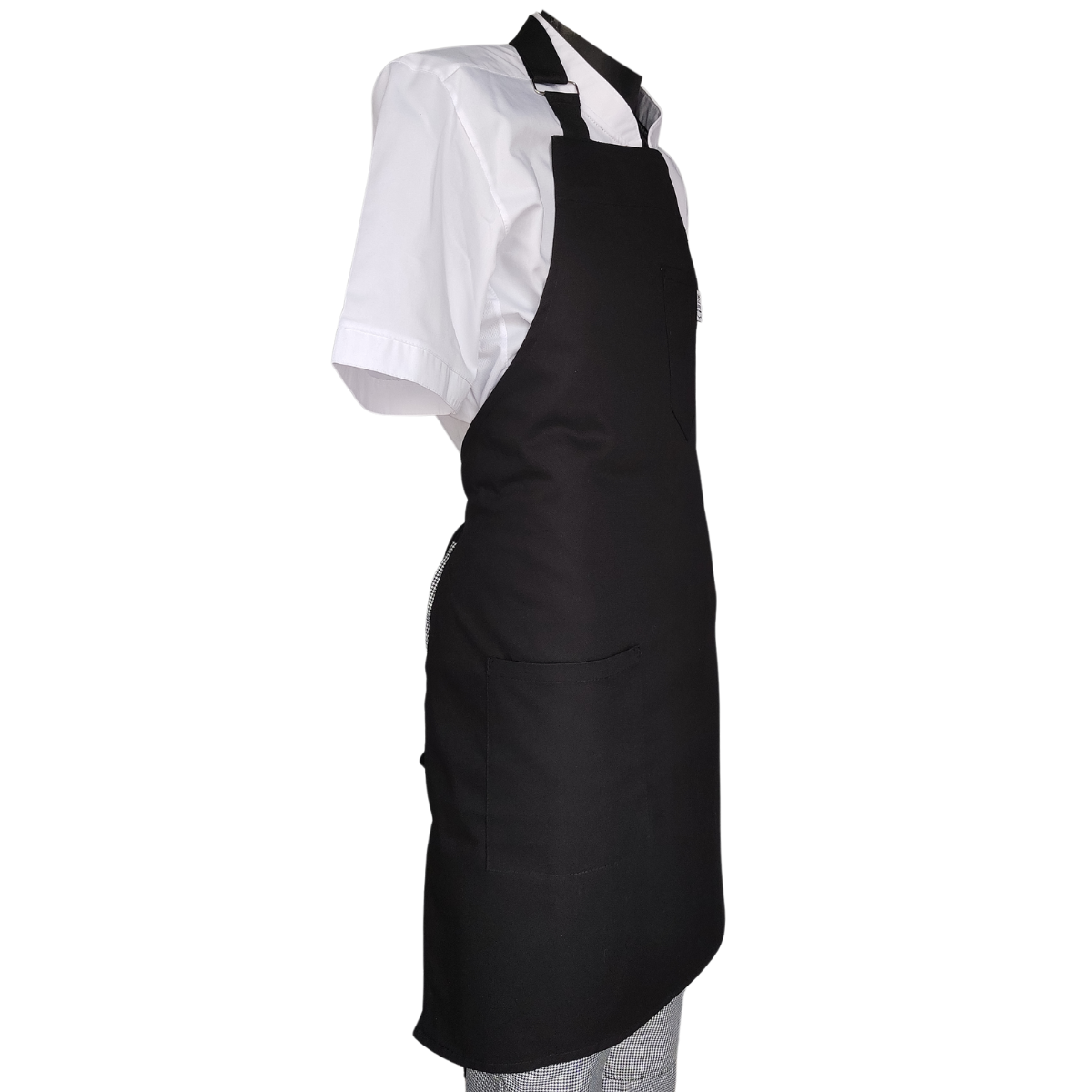 Mandil Chef Mode De Peto Negro Ajustable