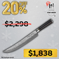 Cuchillo De Cocina Profesional Hezhen Kusanagi
