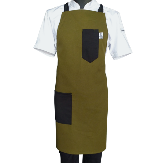 Mandil Chef Mode De Peto Verde Militar