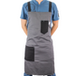 Mandil Chef Mode De Peto Gris