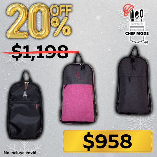 Mochila  Para Cuchillos CHEF MODE