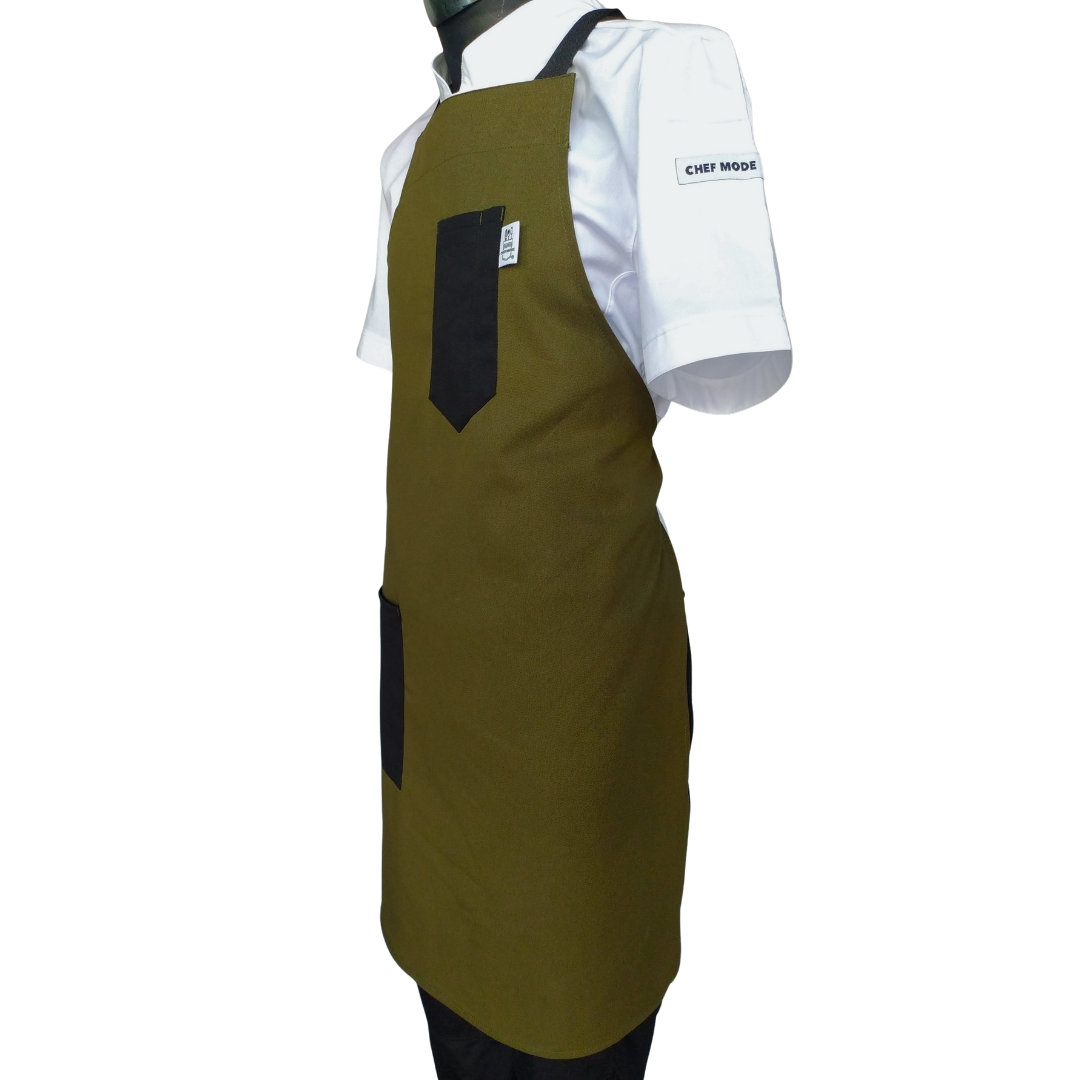 Mandil Chef Mode De Peto Verde Militar