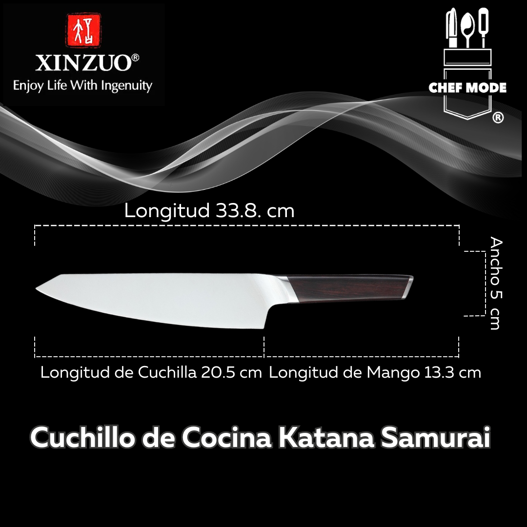 Cuchillo de Cocina Katana Samurai B5