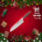 Cuchillo Chef Profesional Xinzuo Santoku Zen