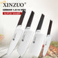 Set De 4 Cuchillos De Cocina Xinzuo Katana Samurai B5