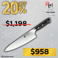 Cuchillo Chef Profesional Bushi B13