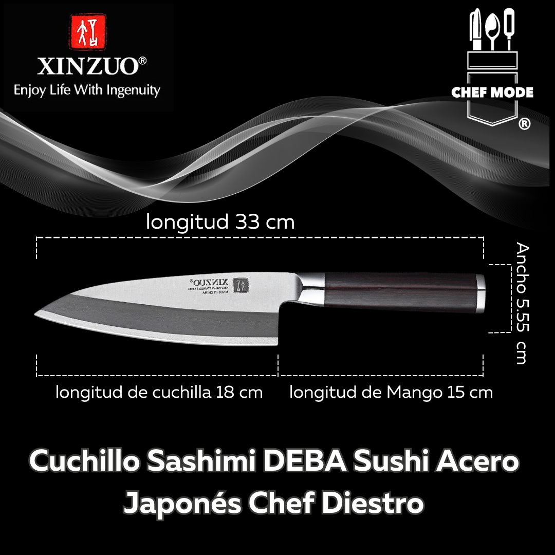 Cuchillo Sashimi DEBA