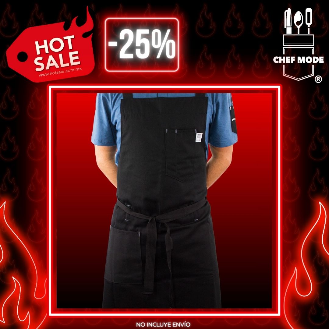 Mandil Chef Mode De Peto Negro