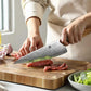 Cuchillo Chef Xinzuo Acero Damasco Mango Olivo B37
