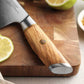 Cuchillo Chef Xinzuo Acero Damasco Mango Olivo B37