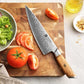 Cuchillo Chef Xinzuo Acero Damasco Mango Olivo B37