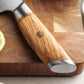 Cuchillo Chef Xinzuo Acero Damasco Mango Olivo B37