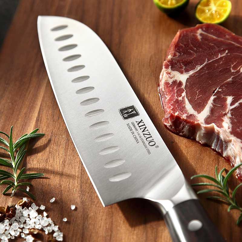 Cuchillo Chef Profesional Xinzuo Santoku Zen