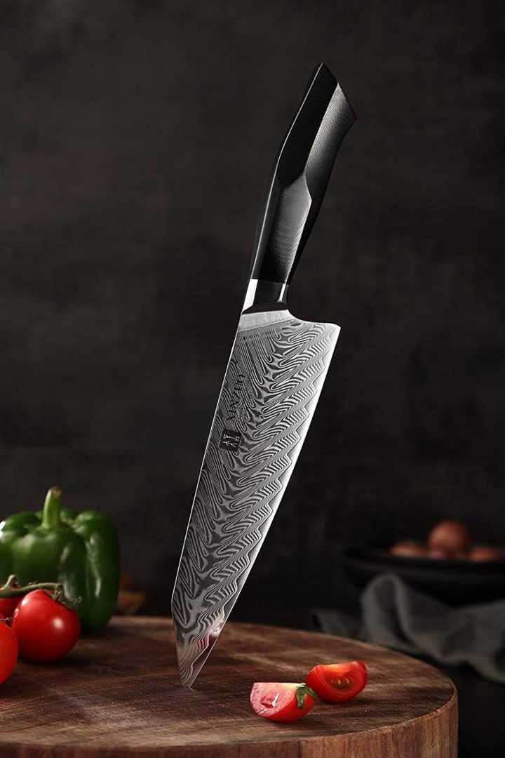 Cuchillo de Cocina Xinzuo Katana Samurai Master Carbon B32