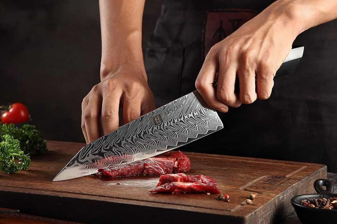 Cuchillo de Cocina Xinzuo Katana Samurai Master Carbon B32