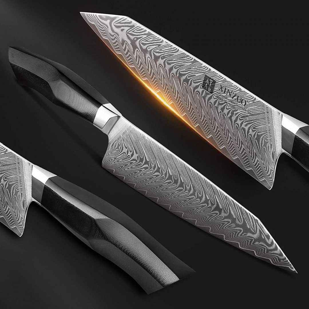 Cuchillo de Cocina Xinzuo Katana Samurai Master Carbon B32