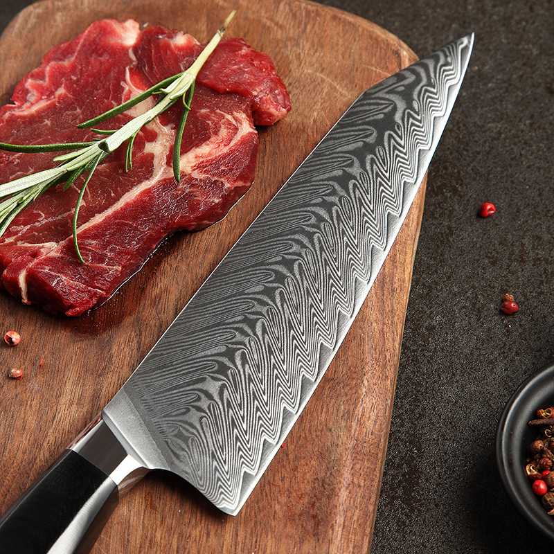 Cuchillo de Cocina Xinzuo Katana Samurai Master Carbon B32